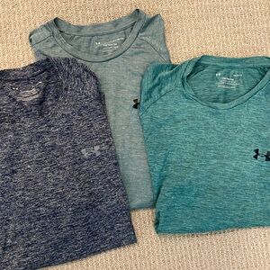 Under armour - men gym shirts, bundle of 3